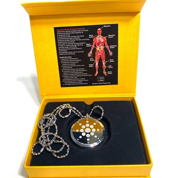 Energy Pendant Quantum Necklace Emf Protection - Picture 4 of 5